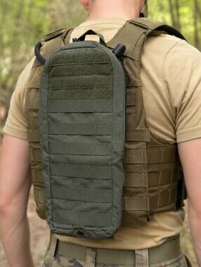Protech Tactical TP22 Hydration MOLLE Utility Pouch Tactical Green 16" x 8" New
